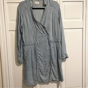 Lou & Grey Denim shirt dress